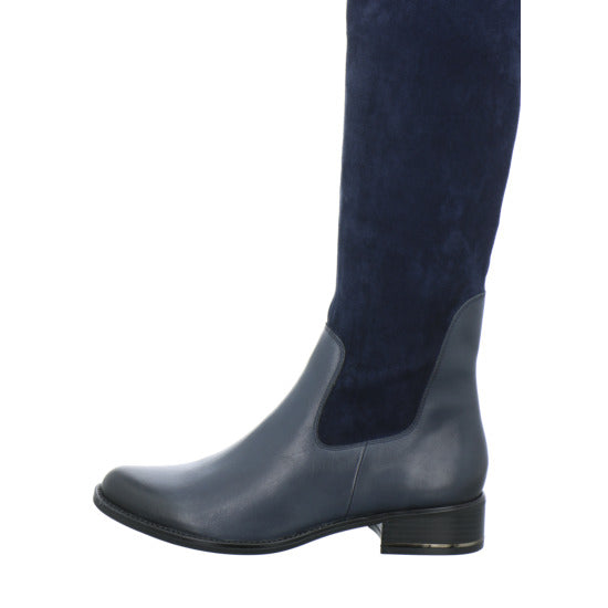 Caprice 211+3x209 Stiefel ungefüttert Dunkelblau - 360° Ansicht