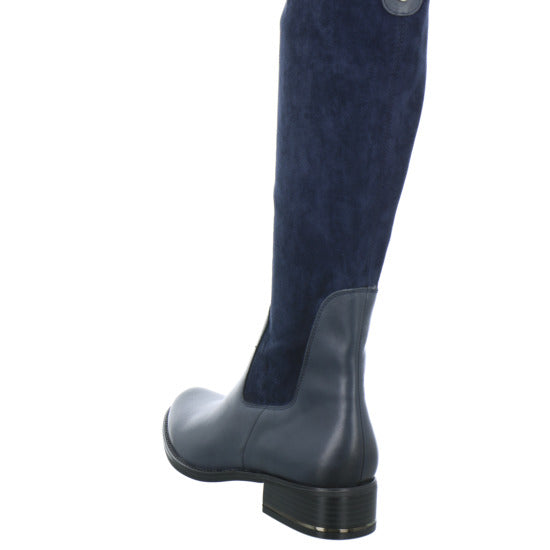 Caprice 211+3x209 Stiefel ungefüttert Dunkelblau - 360° Ansicht