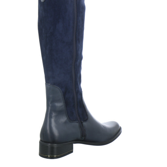 Caprice 211+3x209 Stiefel ungefüttert Dunkelblau - 360° Ansicht