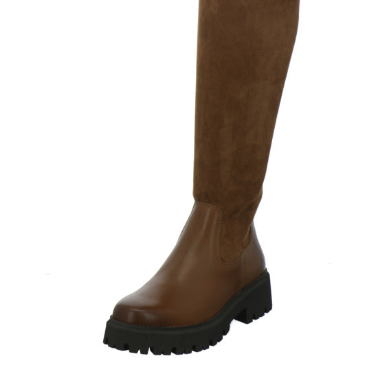 Caprice Stiefel ungefüttert Mittelbraun - 360° Ansicht
