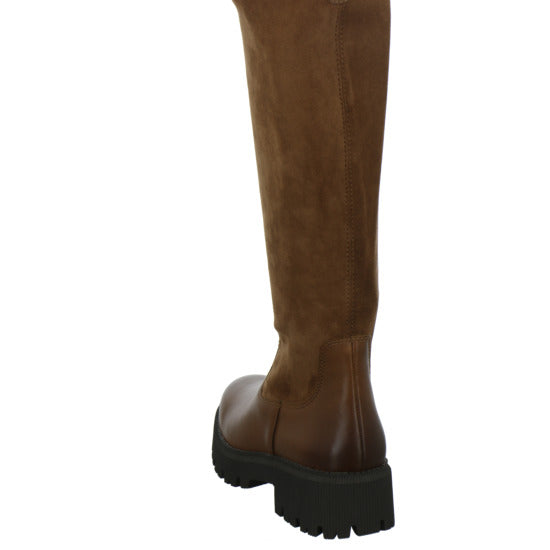 Caprice Stiefel ungefüttert Mittelbraun - 360° Ansicht