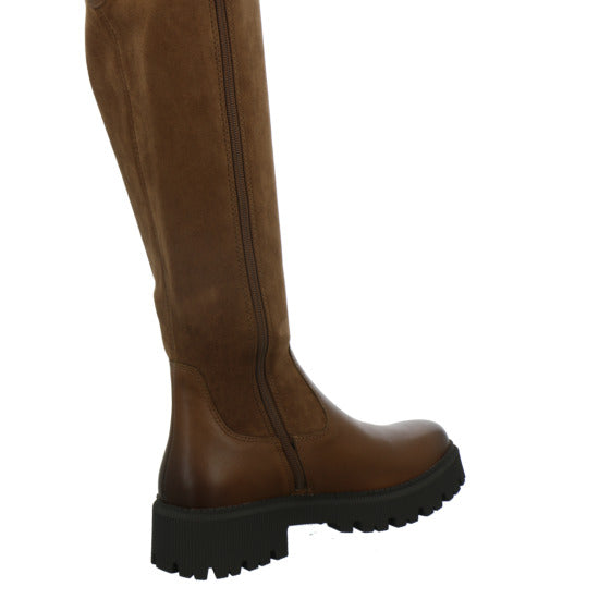 Caprice Stiefel ungefüttert Mittelbraun - 360° Ansicht