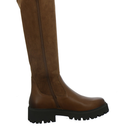 Caprice Stiefel ungefüttert Mittelbraun - 360° Ansicht
