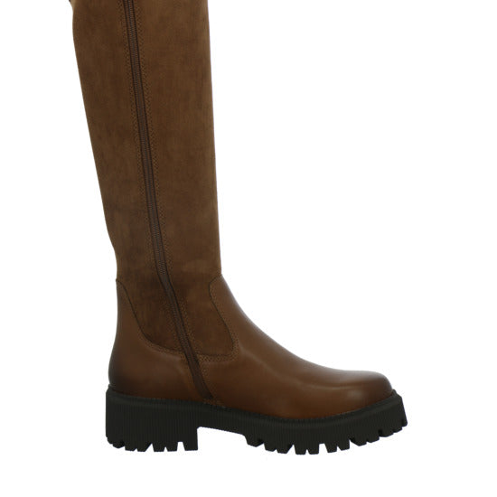 Caprice Stiefel ungefüttert Mittelbraun - 360° Ansicht