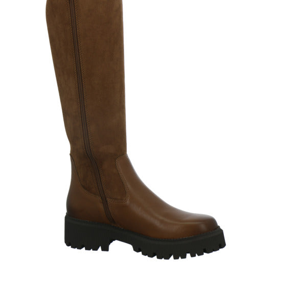 Caprice Stiefel ungefüttert Mittelbraun - 360° Ansicht