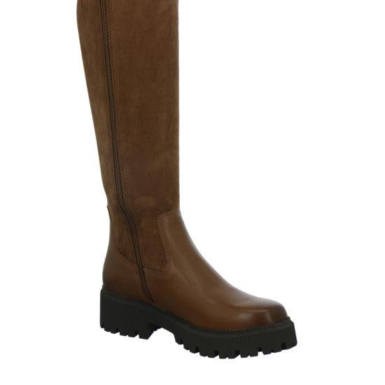 Caprice Stiefel ungefüttert Mittelbraun - 360° Ansicht