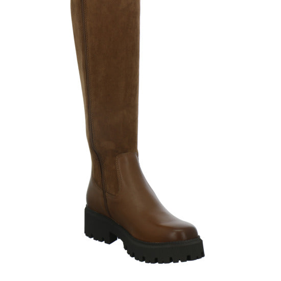 Caprice Stiefel ungefüttert Mittelbraun - 360° Ansicht