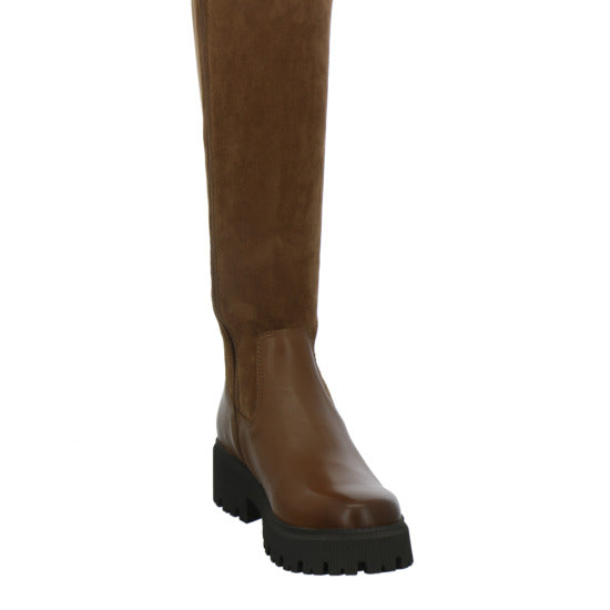 Caprice Stiefel ungefüttert Mittelbraun - 360° Ansicht