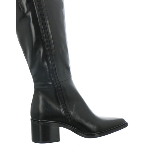 Mjus Stiefel ungefüttert Schwarz