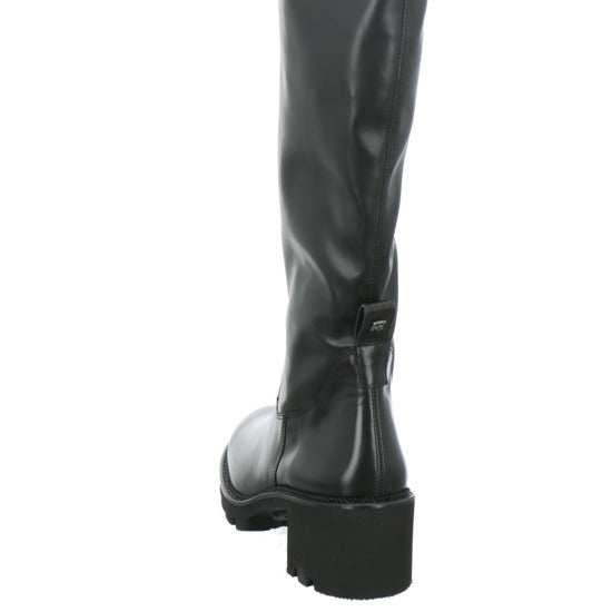 Paul Green Stiefel ungefüttert Schwarz
