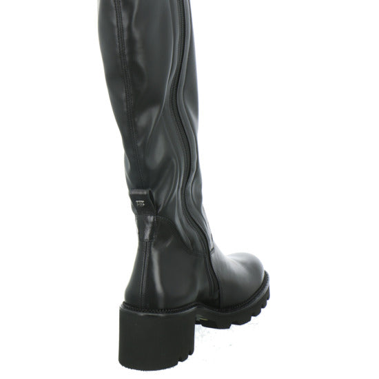 Paul Green Stiefel ungefüttert Schwarz