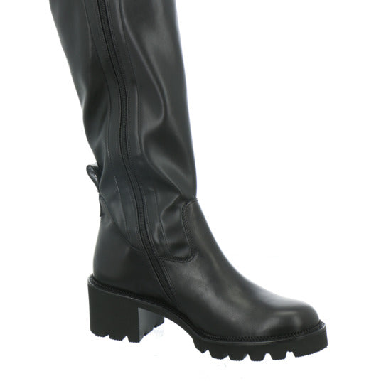 Paul Green Stiefel ungefüttert Schwarz