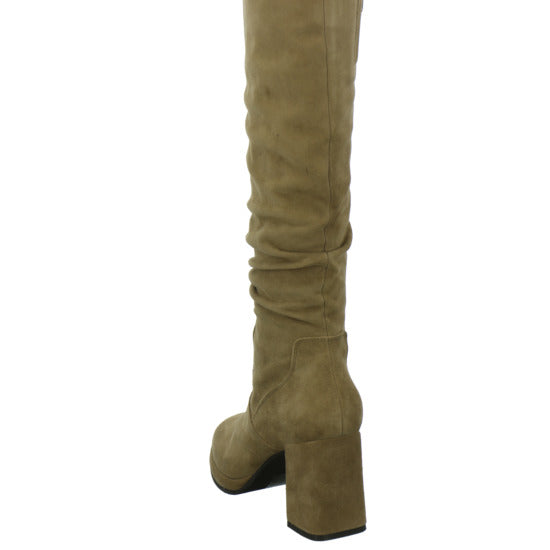 Regarde le ciel Stiefel ungefüttert taupe - 360° Ansicht