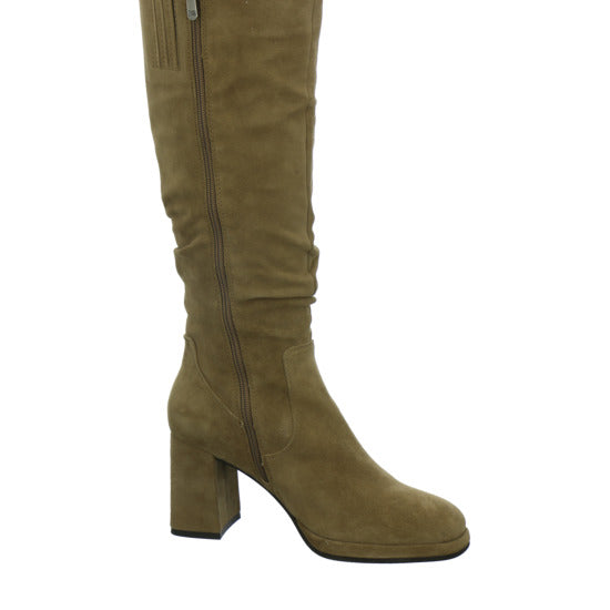 Regarde le ciel Stiefel ungefüttert taupe - 360° Ansicht