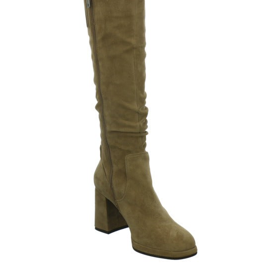 Regarde le ciel Stiefel ungefüttert taupe - 360° Ansicht