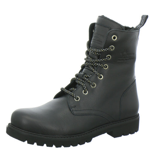 Panama Jack Winterstiefel warm gefüttert Schwarz - 360° Ansicht