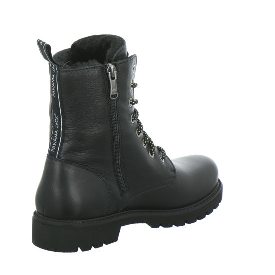 Panama Jack Winterstiefel warm gefüttert Schwarz - 360° Ansicht