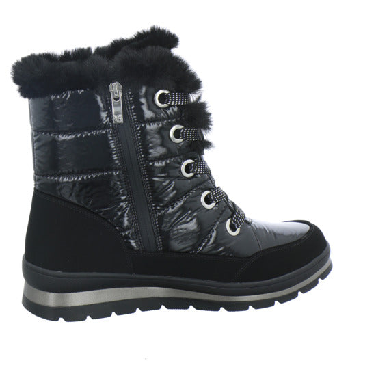 Caprice Winterstiefel warm gefüttert Schwarz - 360° Ansicht