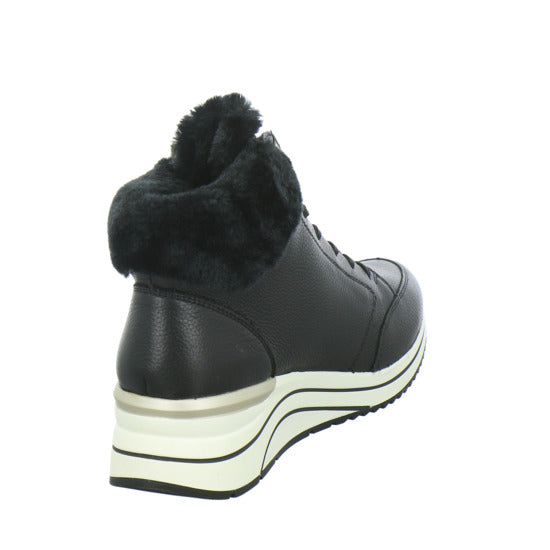 Remonte Winterstiefel warm gefüttert Schwarz - 360° Ansicht