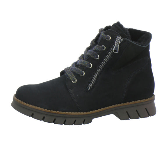 Waldläufer H-Xara Winterstiefel warm gefüttert Schwarz - 360° Ansicht