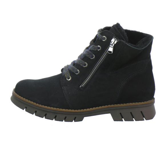 Waldläufer H-Xara Winterstiefel warm gefüttert Schwarz - 360° Ansicht