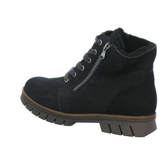 Waldläufer H-Xara Winterstiefel warm gefüttert Schwarz - 360° Ansicht