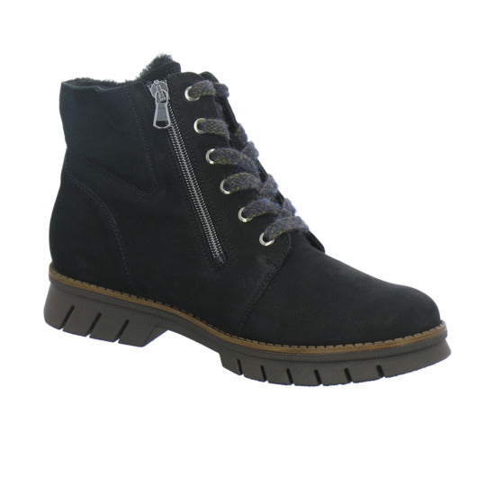 Waldläufer H-Xara Winterstiefel warm gefüttert Schwarz - 360° Ansicht