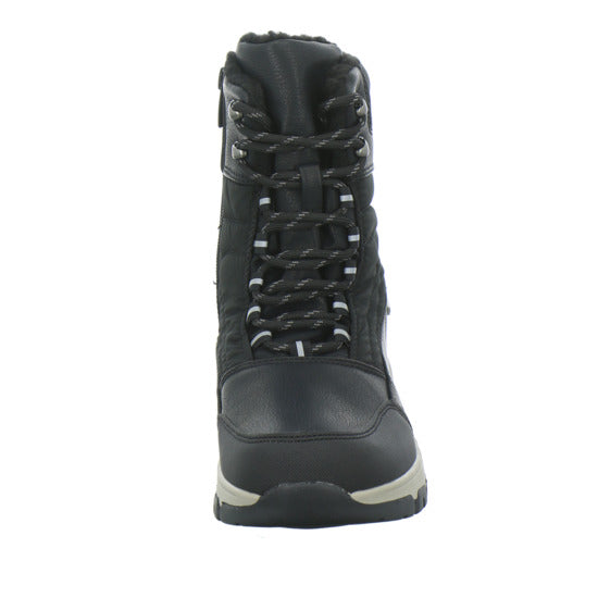 Josef Seibel Davos 52 Winterstiefel warm gefüttert Schwarz - 360° Ansicht
