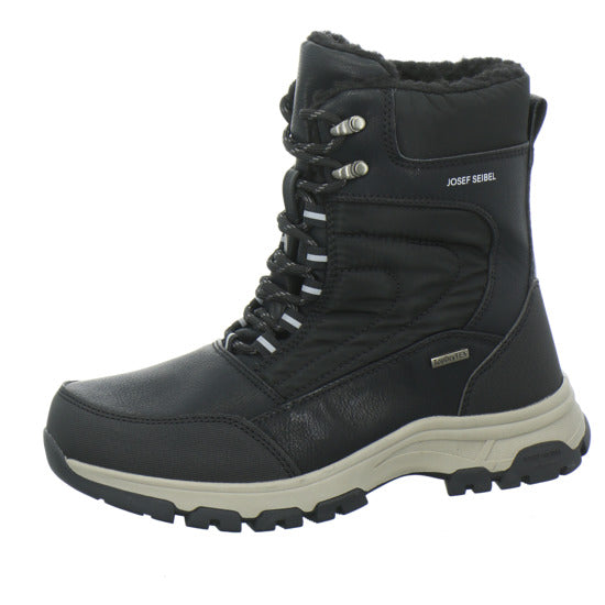 Josef Seibel Davos 52 Winterstiefel warm gefüttert Schwarz - 360° Ansicht