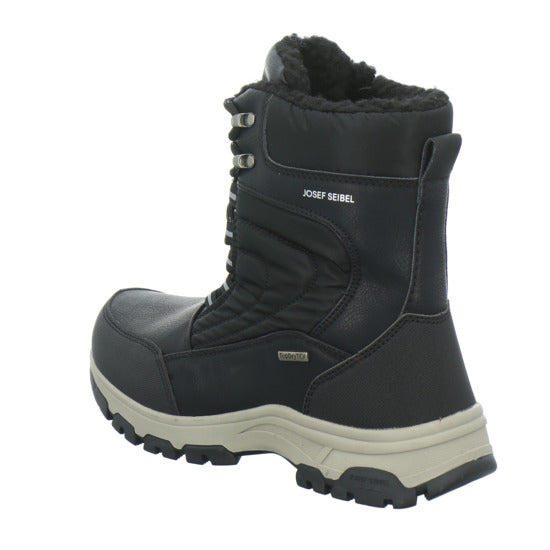 Josef Seibel Davos 52 Winterstiefel warm gefüttert Schwarz - 360° Ansicht