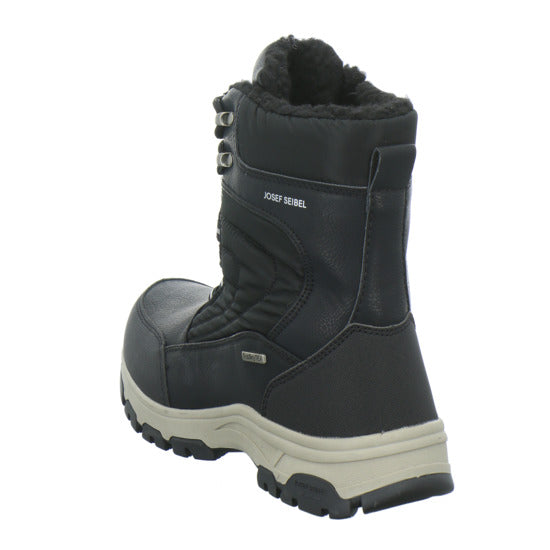 Josef Seibel Davos 52 Winterstiefel warm gefüttert Schwarz - 360° Ansicht