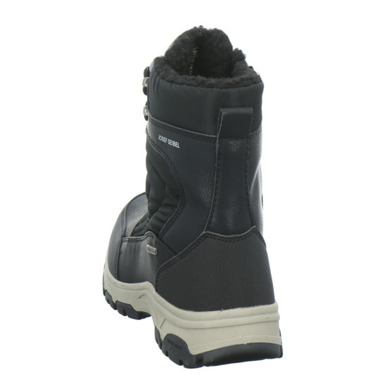 Josef Seibel Davos 52 Winterstiefel warm gefüttert Schwarz - 360° Ansicht