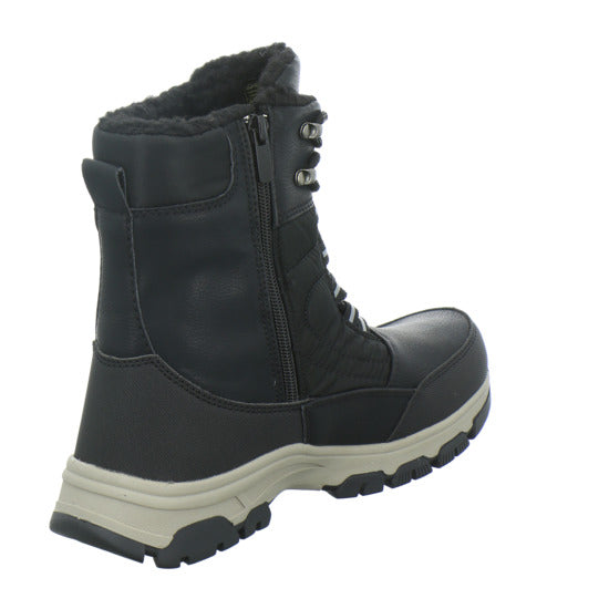 Josef Seibel Davos 52 Winterstiefel warm gefüttert Schwarz - 360° Ansicht