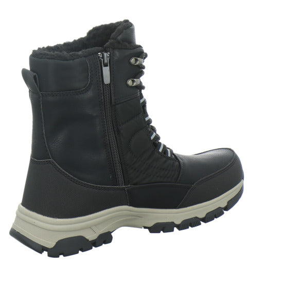 Josef Seibel Davos 52 Winterstiefel warm gefüttert Schwarz - 360° Ansicht
