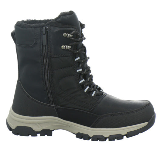 Josef Seibel Davos 52 Winterstiefel warm gefüttert Schwarz - 360° Ansicht
