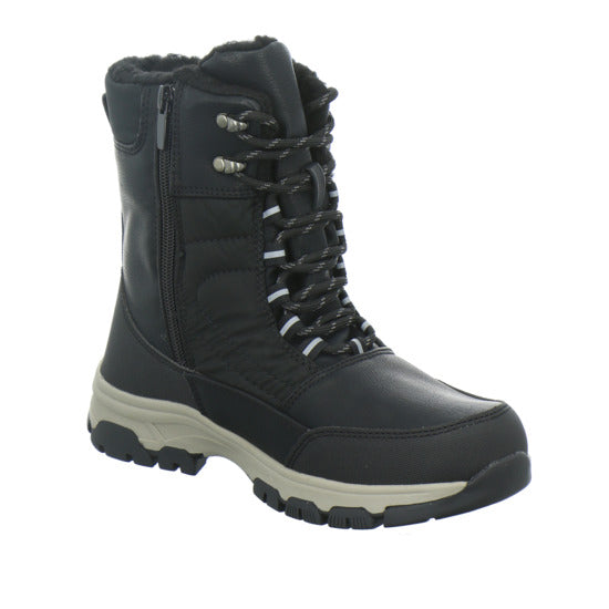 Josef Seibel Davos 52 Winterstiefel warm gefüttert Schwarz - 360° Ansicht