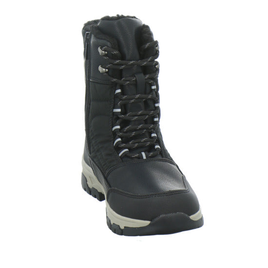 Josef Seibel Davos 52 Winterstiefel warm gefüttert Schwarz - 360° Ansicht