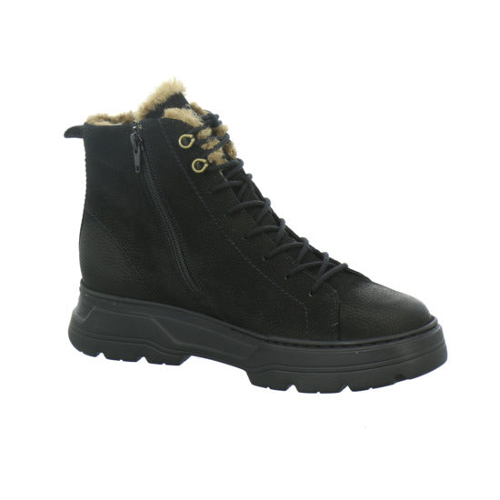 Paul Green Winterstiefel warm gefüttert Schwarz