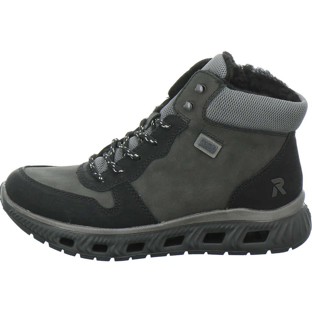 Rieker Winterstiefel Damen Schwarz-kombi
