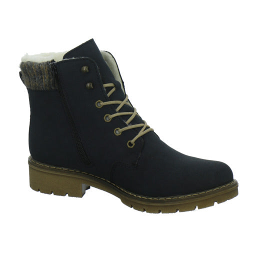 Rieker Winterstiefel warm gefüttert Dunkelblau - 360° Ansicht