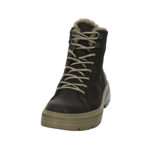 Paul Green Winterstiefel warm gefüttert Dunkelbraun - 360° Ansicht