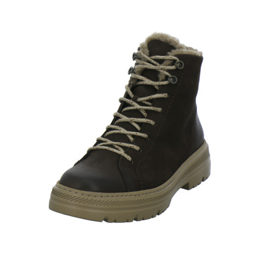 Paul Green Winterstiefel warm gefüttert Dunkelbraun - 360° Ansicht