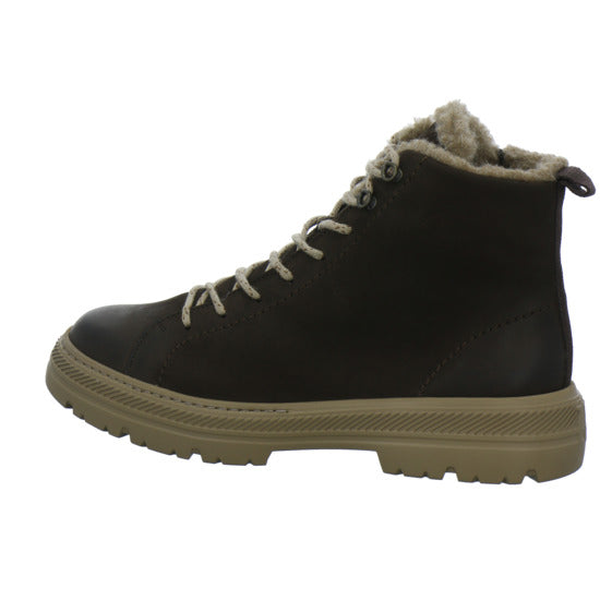 Paul Green Winterstiefel warm gefüttert Dunkelbraun - 360° Ansicht