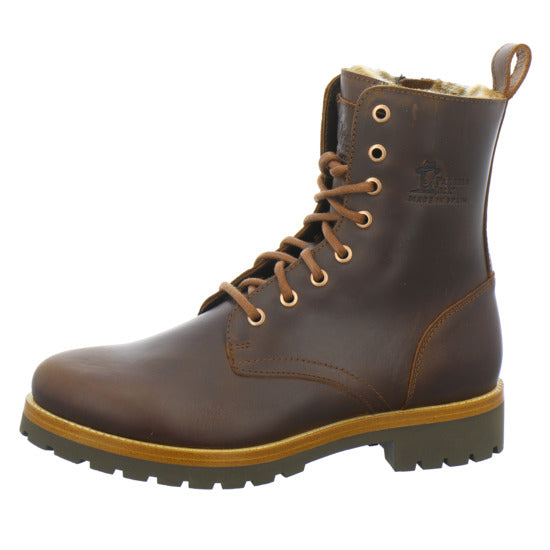Panama Jack Winterstiefel warm gefüttert Mittelbraun - 360° Ansicht