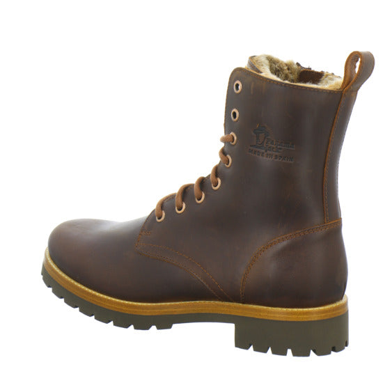 Panama Jack Winterstiefel warm gefüttert Mittelbraun - 360° Ansicht