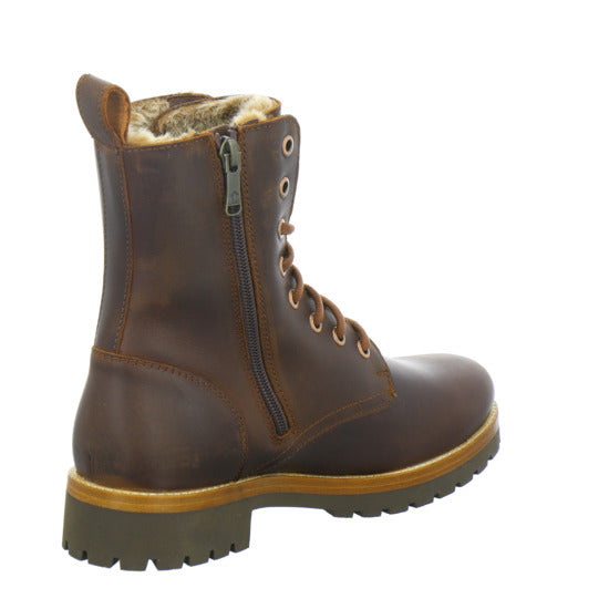 Panama Jack Winterstiefel warm gefüttert Mittelbraun - 360° Ansicht
