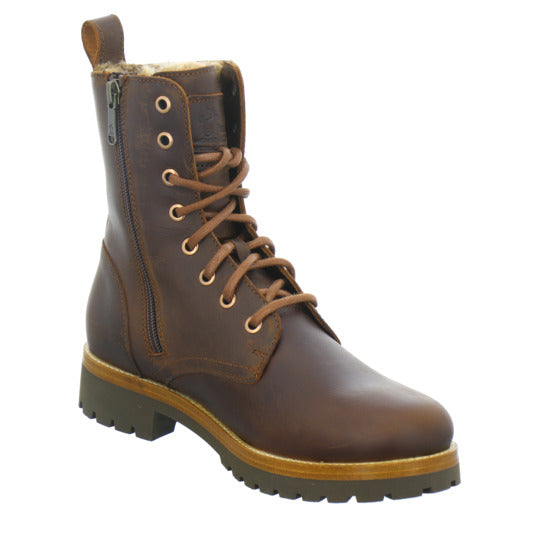 Panama Jack Winterstiefel warm gefüttert Mittelbraun - 360° Ansicht