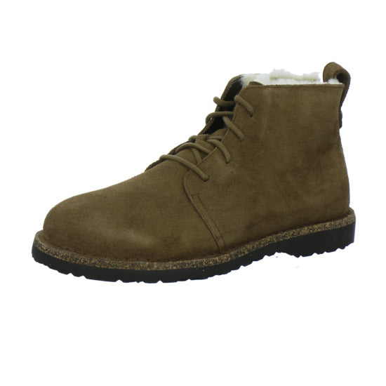 Birkenstock Uppsala Winterstiefel warm gefüttert Mittelbraun - 360° Ansicht