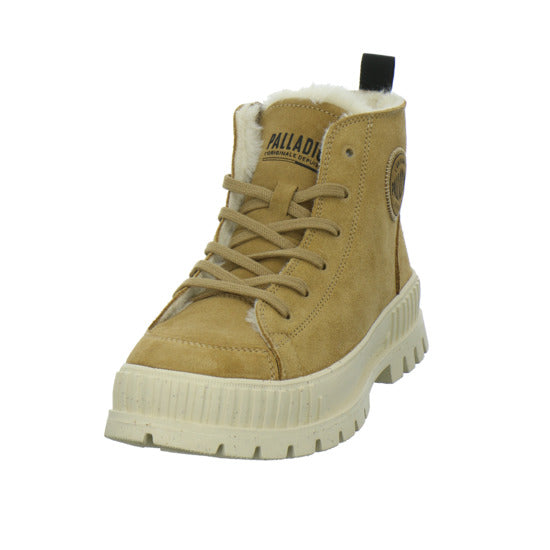 Palladium Pallashock Zip Warm Winterstiefel warm gefüttert Mittelbraun - 360° Ansicht