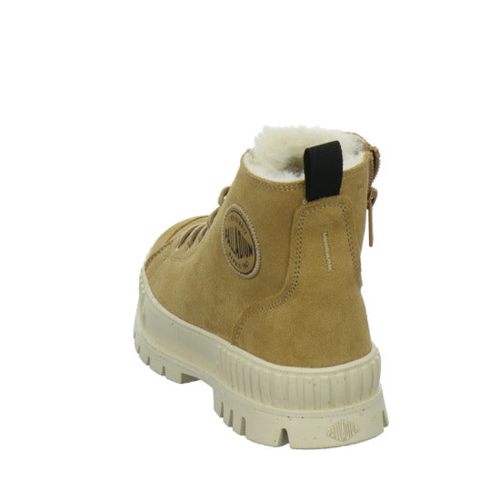 Palladium Pallashock Zip Warm Winterstiefel warm gefüttert Mittelbraun - 360° Ansicht